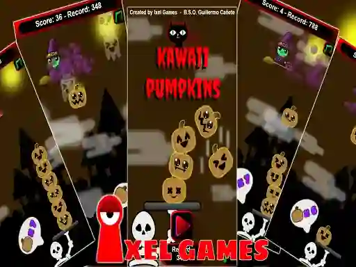 Kawaii Pumpkins — free online game