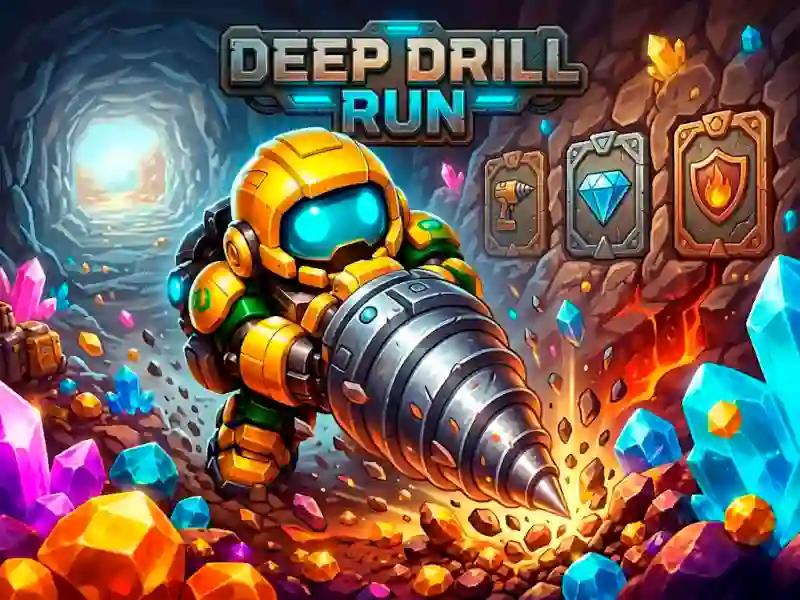 Deep Drill Run — free online game