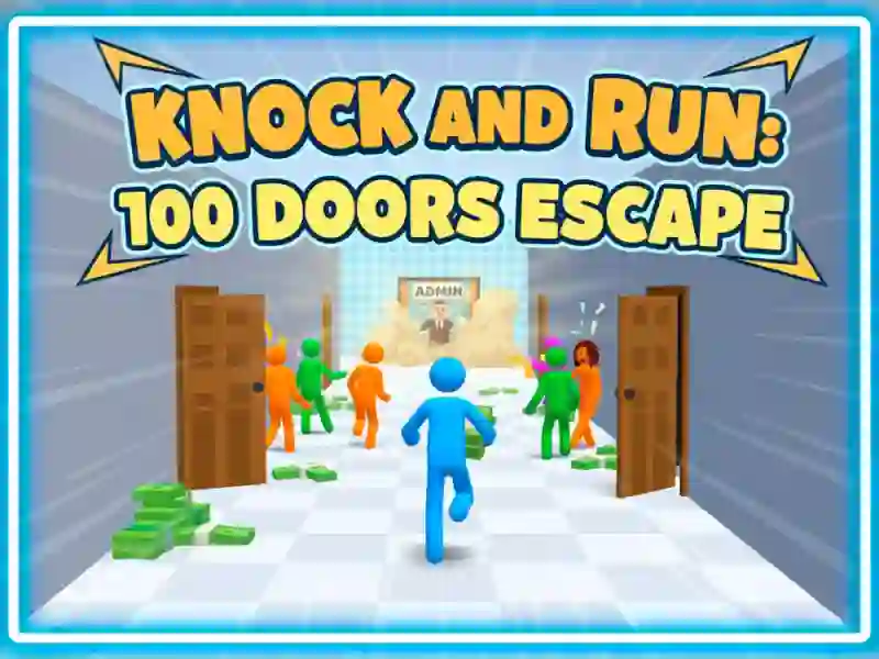 שפּיל Knock and Run. 100 Doors Escape אָנליין