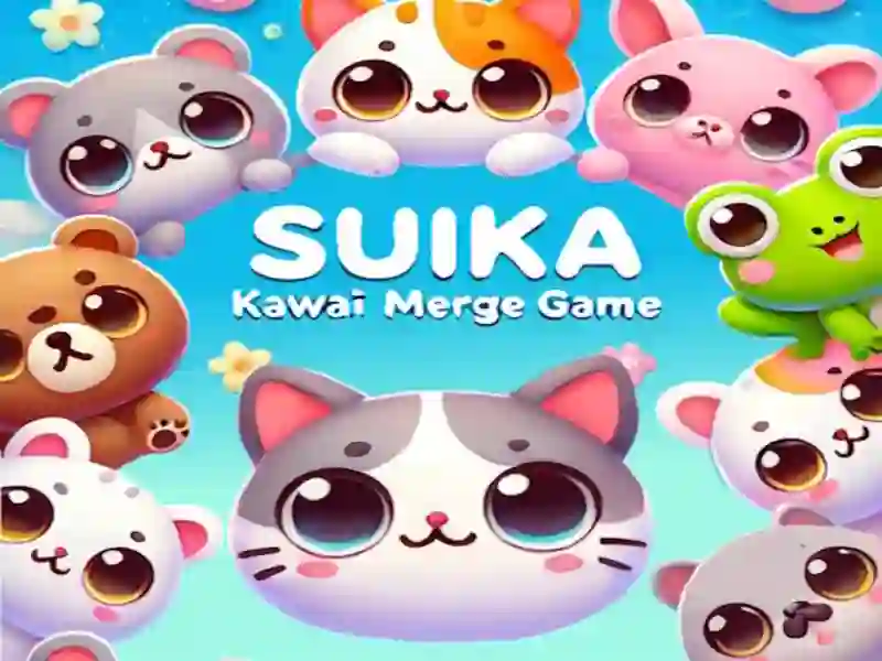 Suika Kawaii Merge Game — free online game