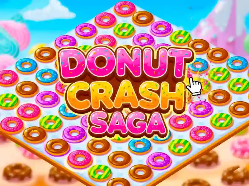Donut Crash Saga — free online game