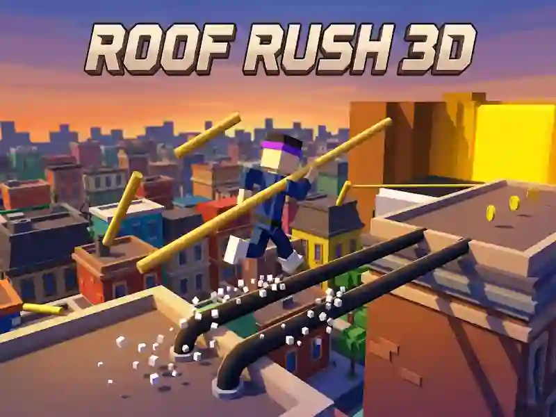 Roof Rush 3D — free online game