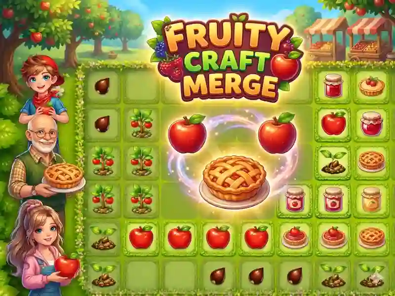 Fruity Craft Merge — free online game