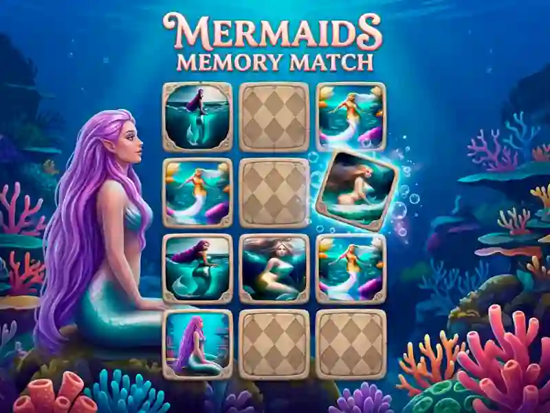Mermaids Memory Match — free online game