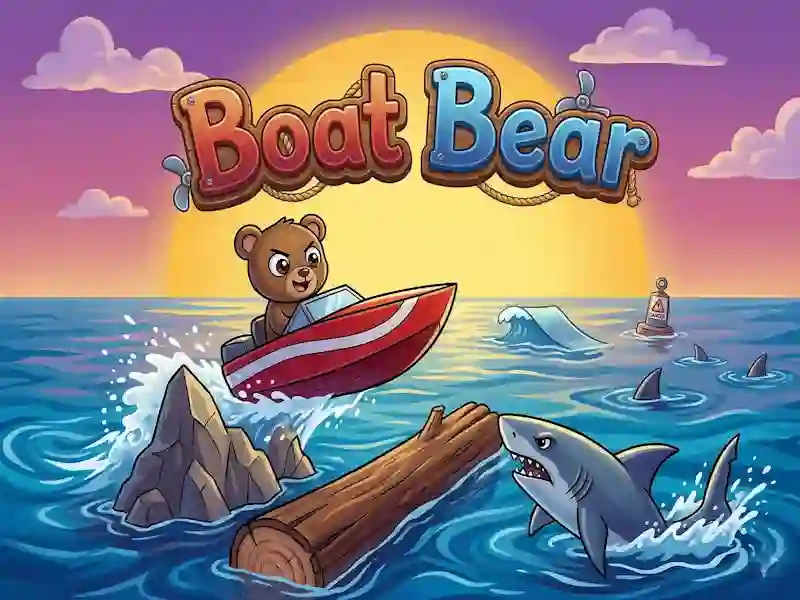 Boat Bear — bezmaksas tiešsaistes spēle