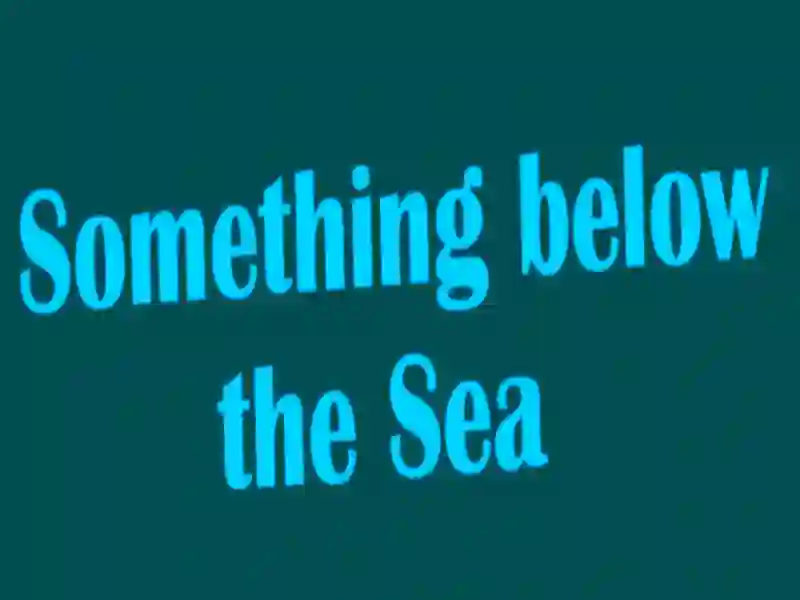 Something below the Sea — free online game