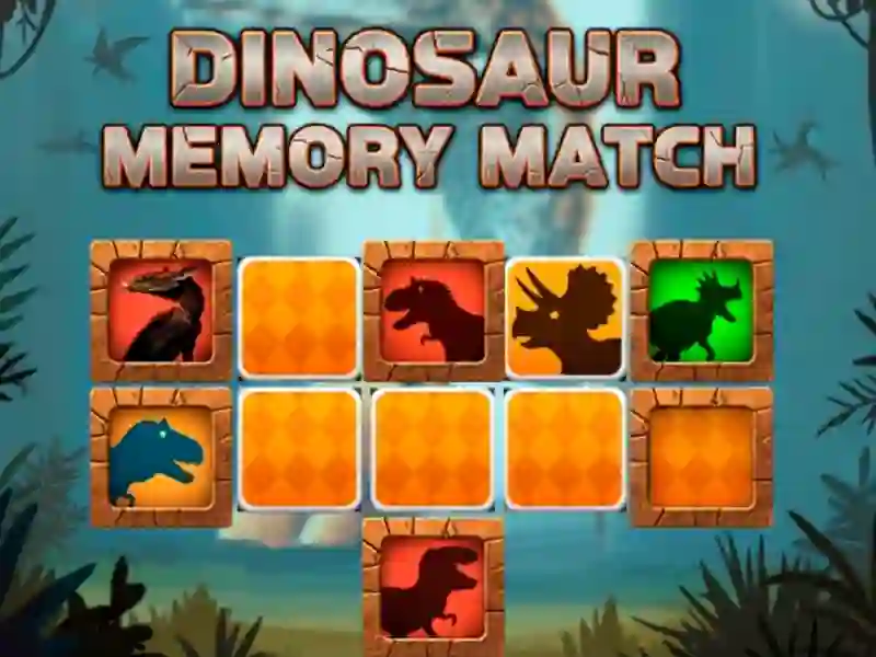 Dinosaur Memory Match — free online game