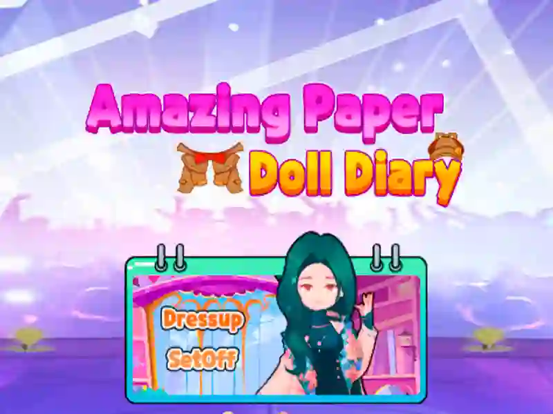 Amazing Paper Doll Diary — free online game