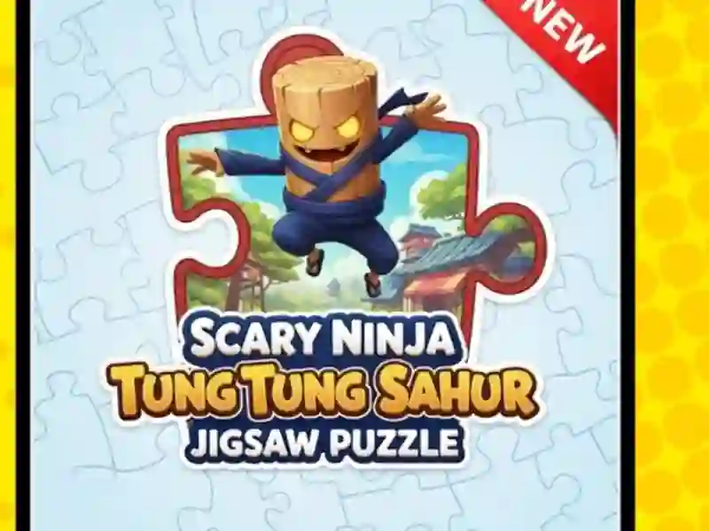 Scary Ninja Tung Tung Sahur Jigsaw Puzzle — free online game