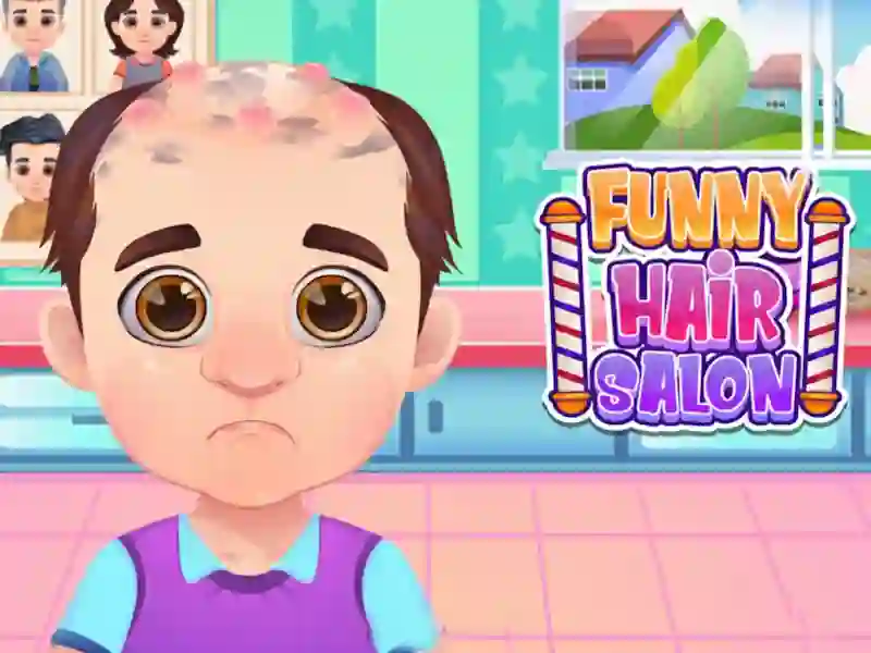 Funny Hair Salons — free online game