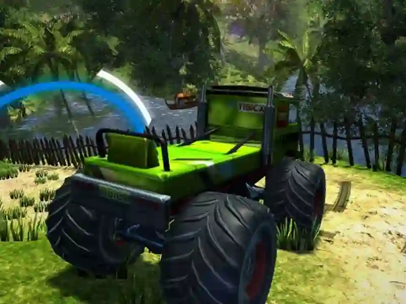 Realistic Monster Truck Offroad Simulator — free online game