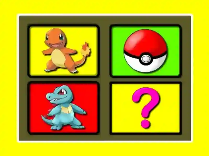 Pokemon Memory Time — free online game