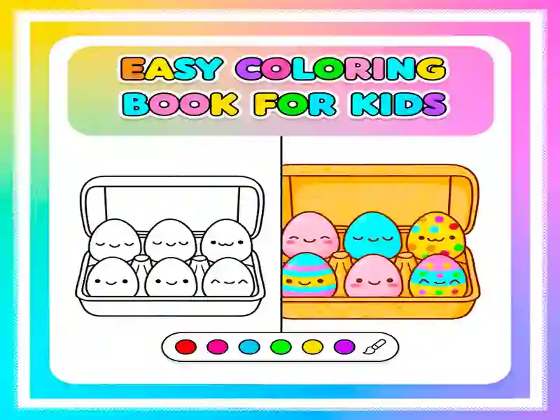 Easy Coloring Book For Kids — free online game