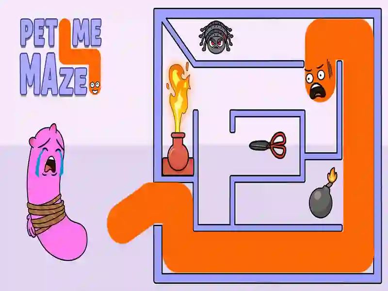 Pet Me Maze — free online game