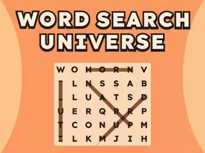 Word Search Universe — free online game