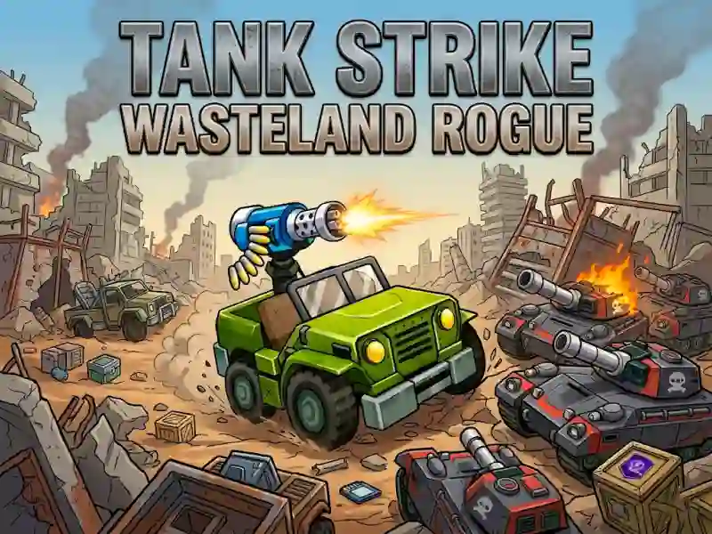 Tank Strike Wasteland Rogue — free online game