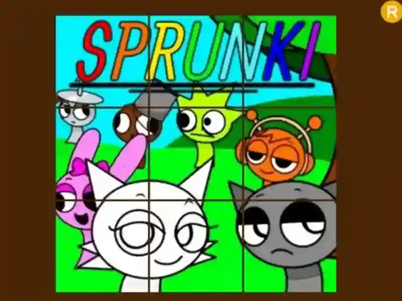 Sprunki Sliding Puzzle — free online game