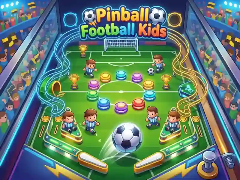 Pinball Football Kids — free online game