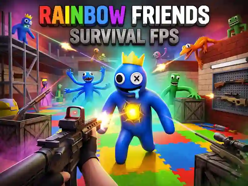 Rainbow Friends Survival FPS — free online game