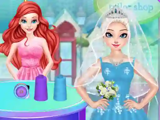 Princess wedding dress shop — free online game