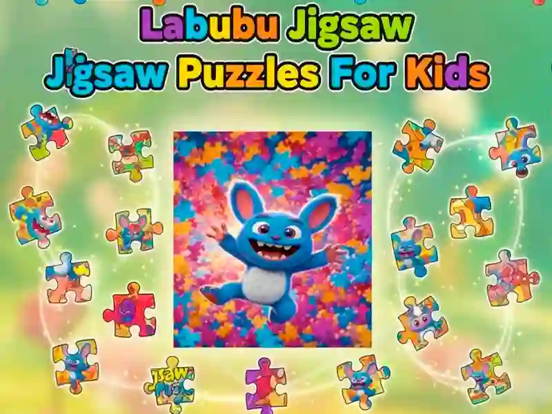 Labubu Jigsaw Puzzles For Kids — free online game