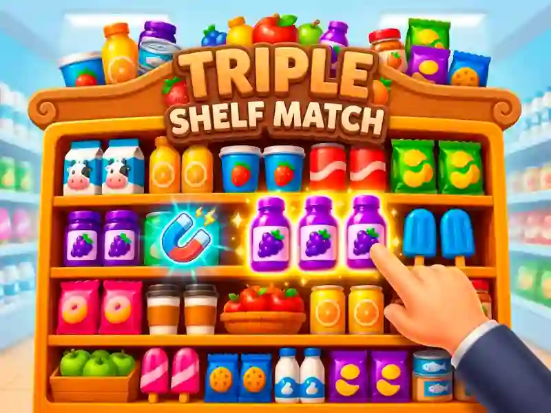 Triple Shelf Match — free online game