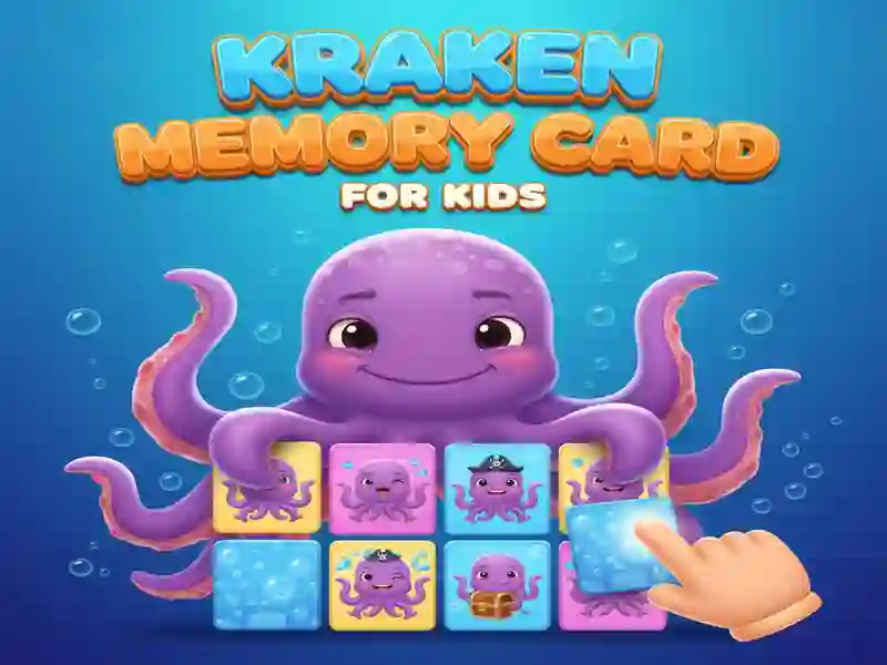 Kraken Memory Card For Kids — free online game