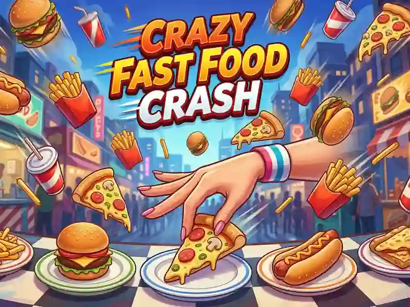 Crazy Fast Food Crash — free online game