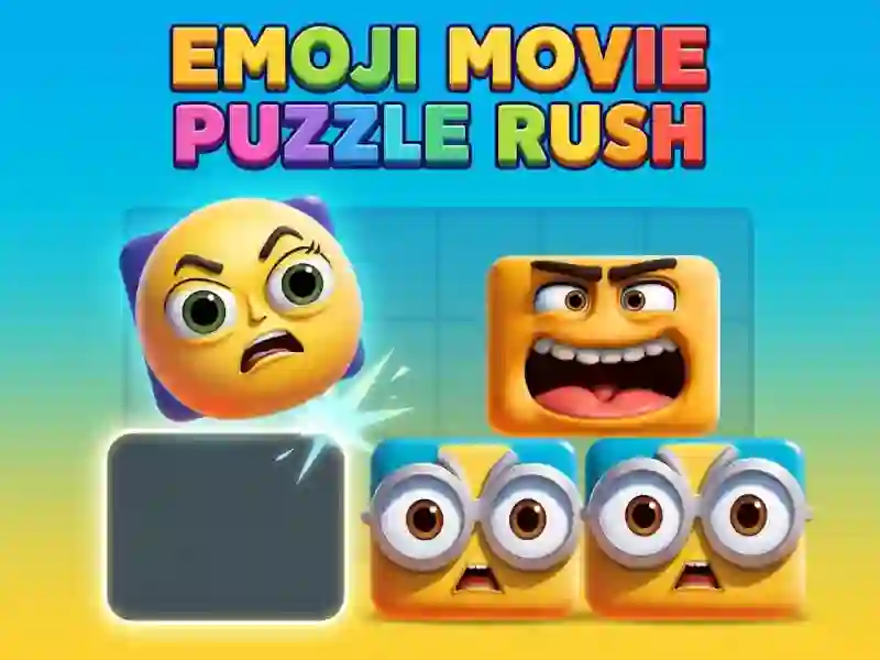 Emoji Movie Puzzle Rush — free online game