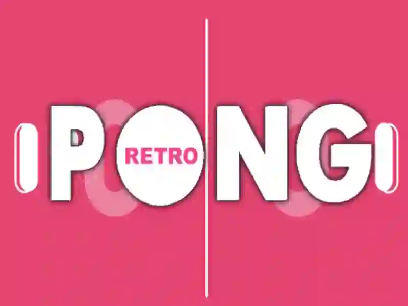 Retro Pong — free online game