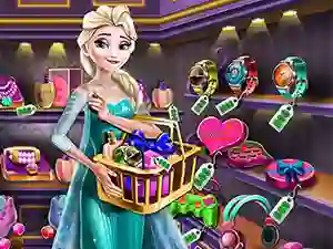 Elsa Gift Shopping — bezmaksas tiešsaistes spēle