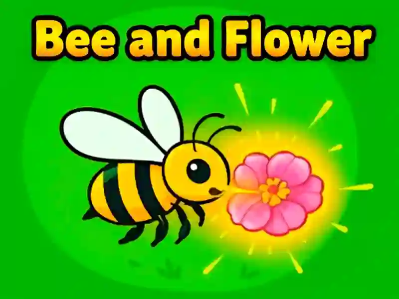 Bee and Flower — free online game