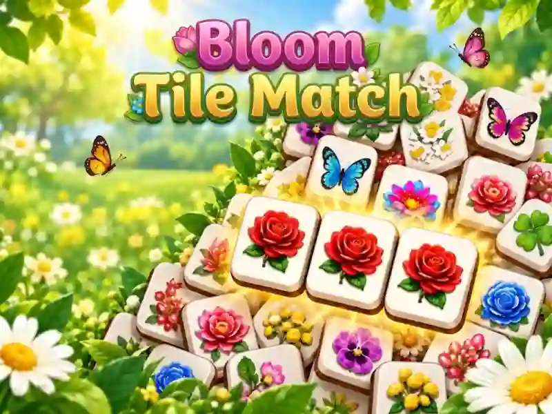 Bloom Tile Match — free online game