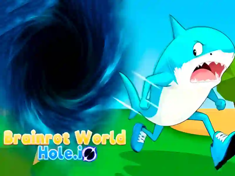 Brainrot World Hole.io — free online game