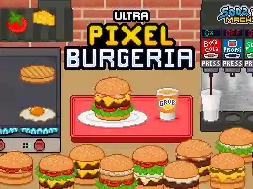 Ultra Pixel Burgeria — δωρεάν online παιχνίδι