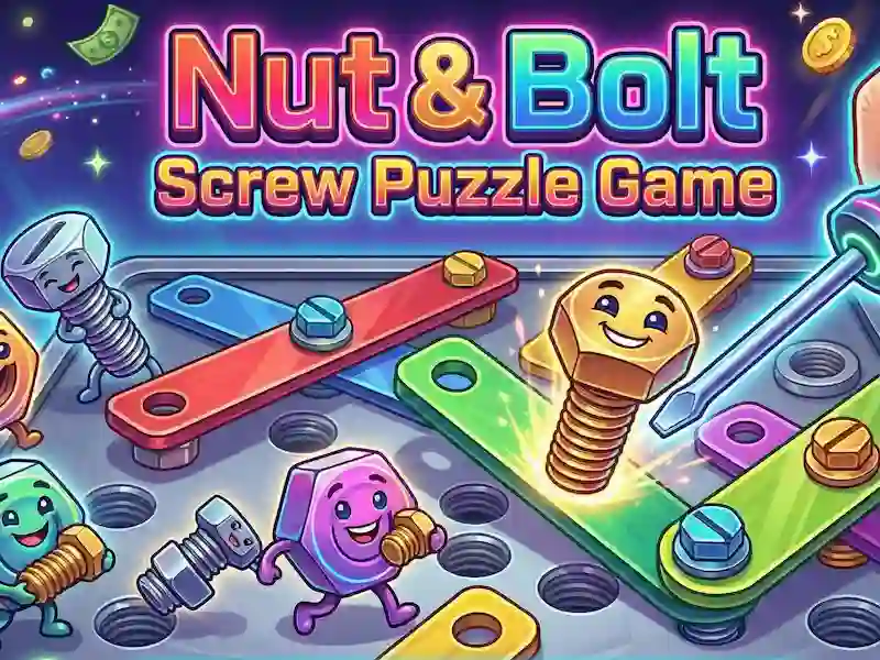 Гаме Nut & Bolt Screw Puzzle Game онлајн