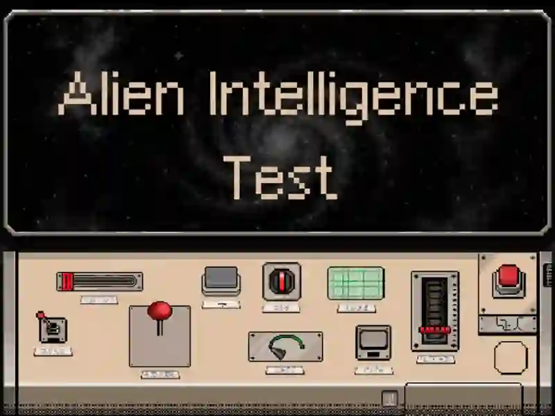 Alien Intelligence Test — free online game