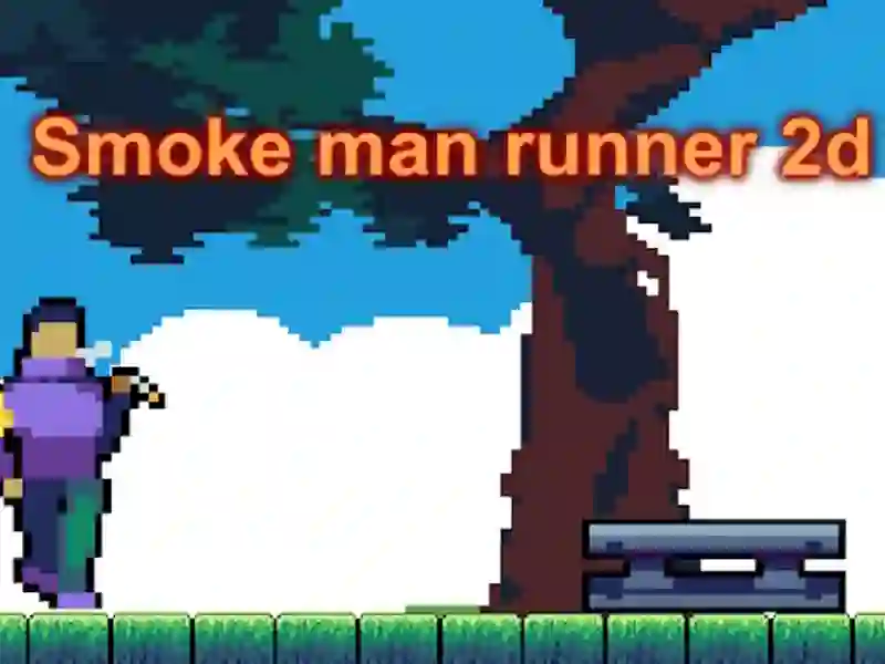Permainan Smoke man runner 2d secara online