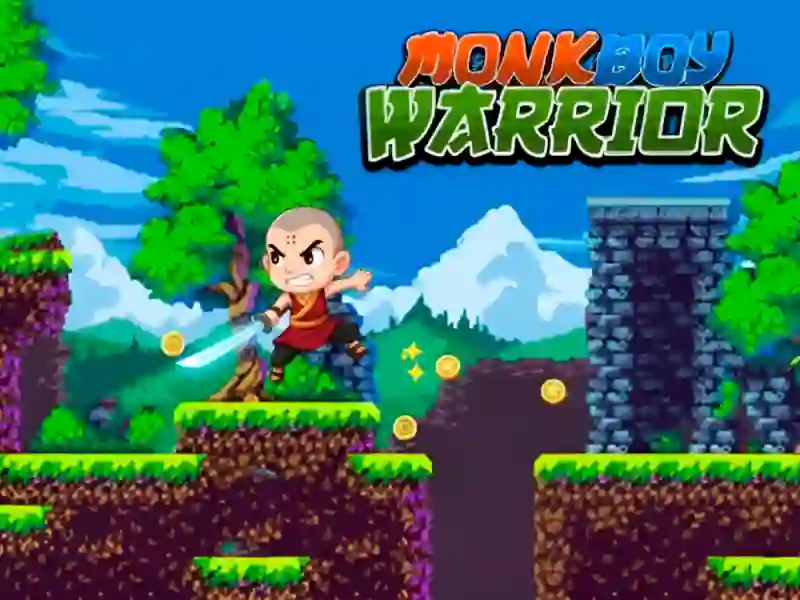 Monk Boy Warrior — free online game