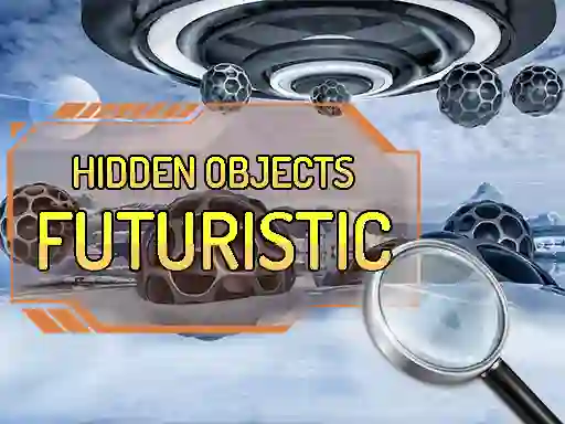 Cluiche Hidden Objects Futuristic ar líne