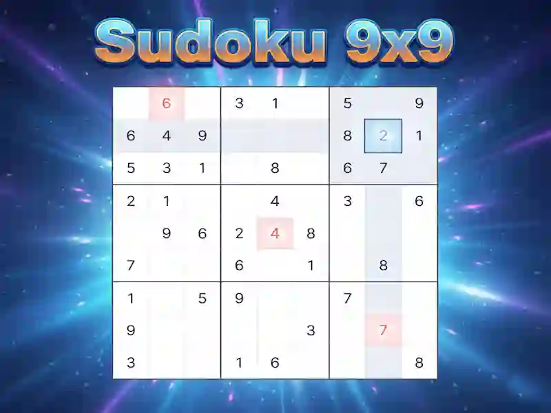 Sudoku 9x9 — free online game