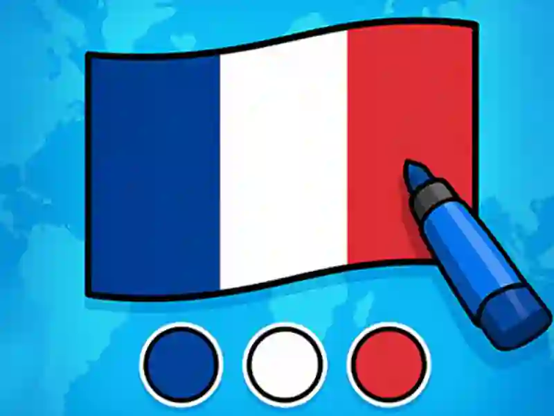 Flag Paint Puzzle Game — free online game