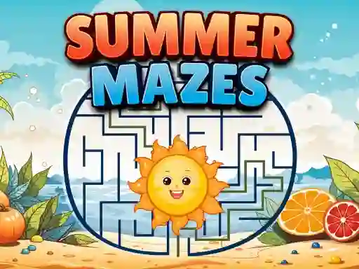 Summer Mazes — free online game