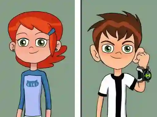 Ben 10 5 Diffs — free online game