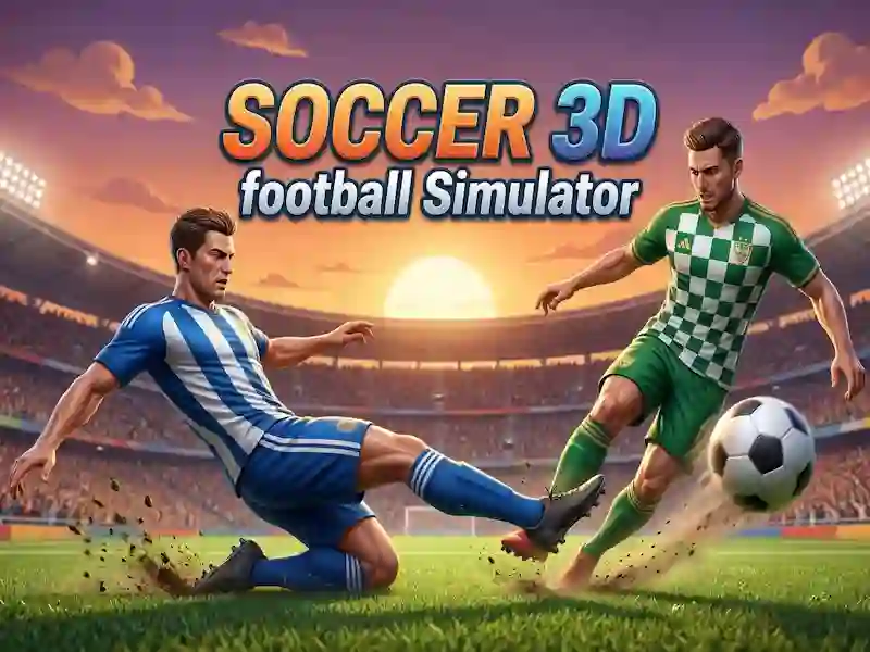 Permainan SOCCER 3D football Simulator secara online