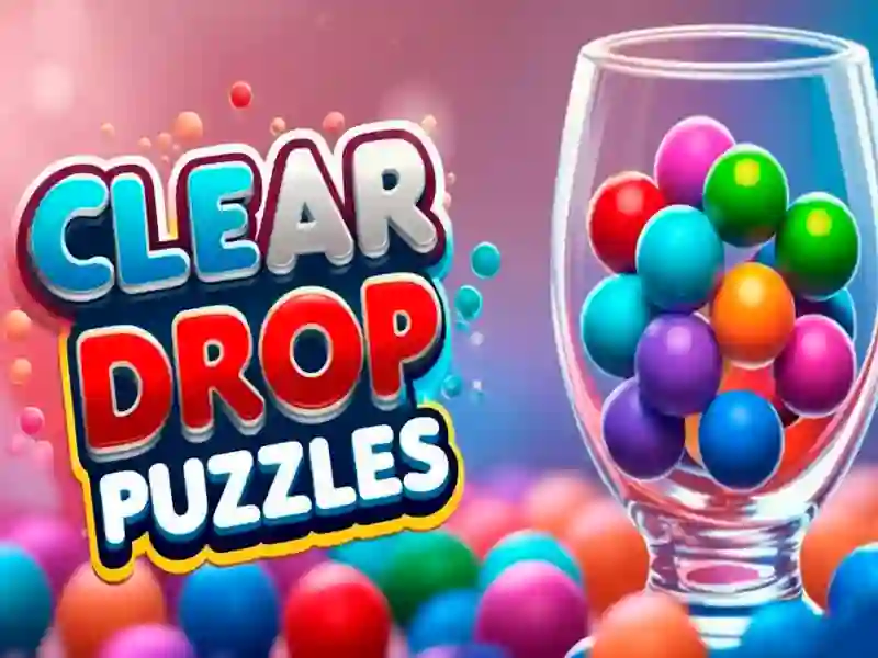 Clear Drop Puzzles — free online game