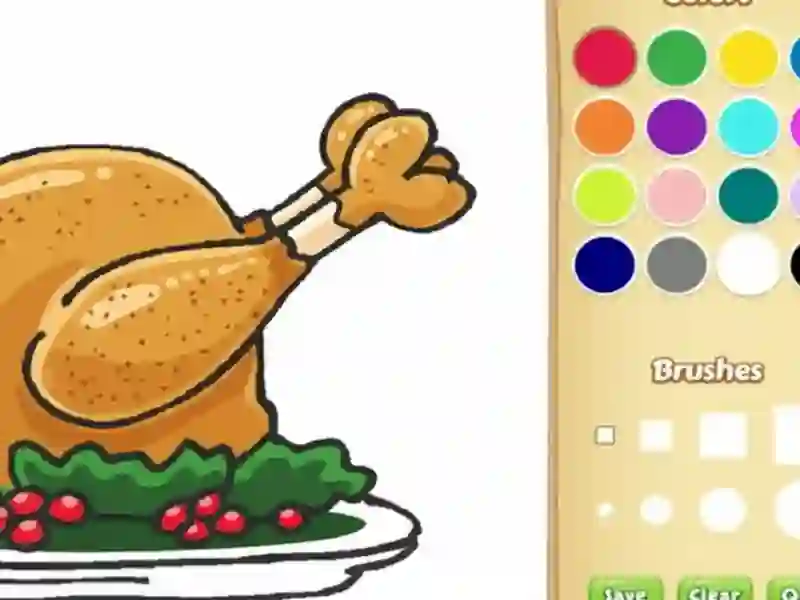 Food Coloring Book For Kids — free online game