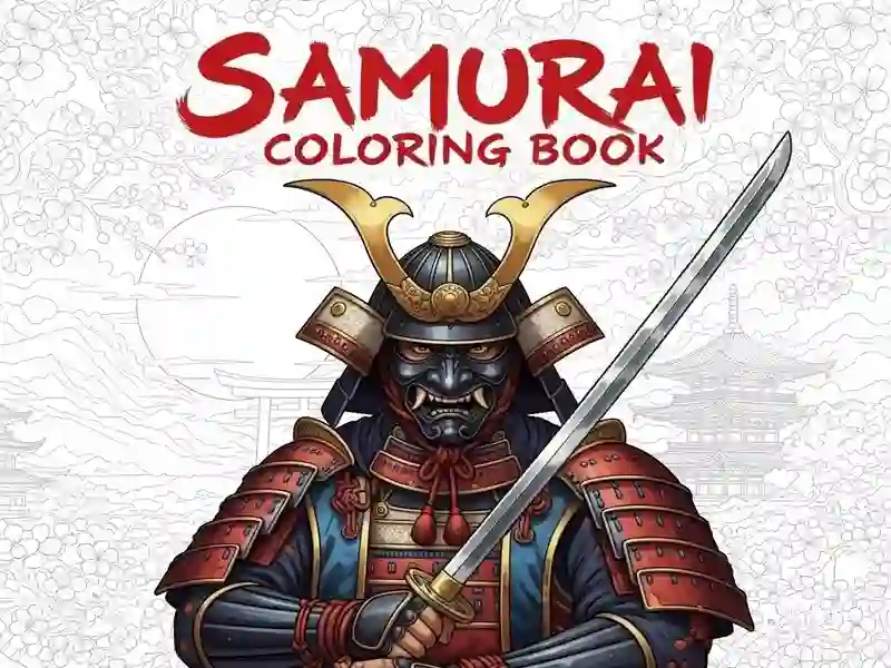 Samurai Coloring Book — free online game