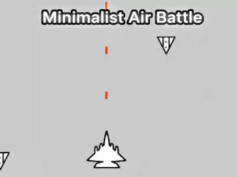 Minimalist Air Battle — free online game