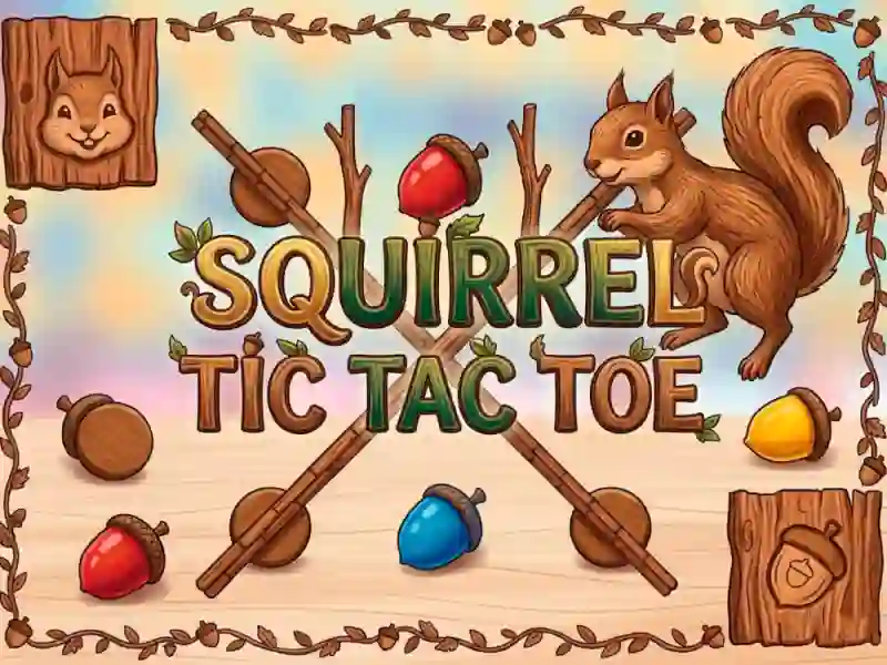 Squirrel Tic Tac Toe — free online game